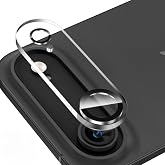 For iPhone 17 Air ile uyumlu &Ccedil;izilmeye Dayanıklı Kılıf Dostu Temperli Cam Kamera Koruyucu Lens (iPhone 17 Air)