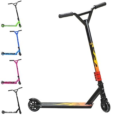 Land Surfer Trottinette stunt Land Surfer® Noir / Flamme