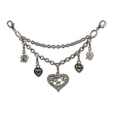 Trachten-Kette handgefertigt, Schariwari perfekt zum Trachten-Outfit (Dirndl, Mieder, Schürze, Lederhose, Oktoberfest, Wiesn)