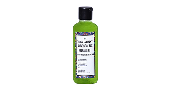 elements aloe vera face wash
