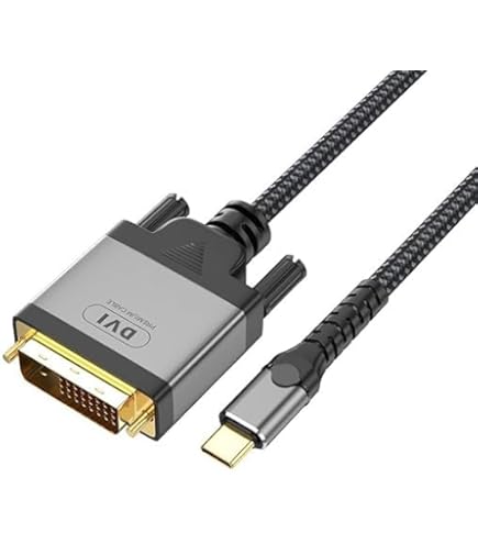 Cavo USB-C To DVI KabelDirekt - 0,15m, 4K/30Hz, Per MacBook, Thunderbolt 3 - Foto 6