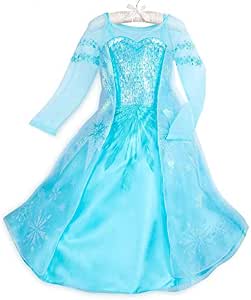 Disney Store Costume Regina Elsa Frozen Il Regno di Ghiaccio Principessa  Bambina Bimba Carnevale 3 Anni : Amazon.it: Giochi e giocattoli