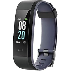 Willful Pulsera Actividad, Pulsera Actividad Inteligente Pantalla Color Reloj con Pulsómetro Impermeable IP68 Podómetro Pulsera Deportiva Reloj para Xiaomi Samsung Huawei Android iPhone iOS Teléfono