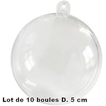 Amazon.fr : boules transparentes a garnir