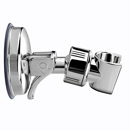 Duschkopfhalterung, Qile Verstellbar Brausehalter Saugnapf Duschhalterung Duschkopf Halter Handbrausehalter - 5