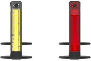 Knog Plus Clip-On Bike Light: LED, Waterproof, Universal Mount Bicycle/Running Light