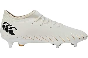 Canterbury Adults Unisex Speed Falcon Team Soft Ground Rugby Boots White