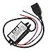 Produktbild Mazur Wasserdicht DC 7-50 V Zu 5 V 2A USB Female Down Converter Regler fit Auto Mit überlastung über unterspannung Schutz (schwarz)