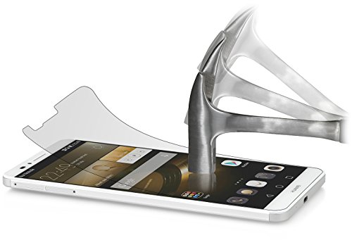 StilGut Displayschutzfolie Panzerglas für Huawei Ascend Mate 7 (2er-Pack)