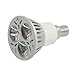 Produktbild DealMux Aluminium Shell 3x1W LED-weiße Scheinwerfer-Birnen-6000K 110-240V 3W E14