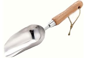 ENJOYER Hand Trowel,Stainless Steel Garden Trowel,Ergonomic Hand Shovel for Weeding, Transplanting and Digging in Garden Beds