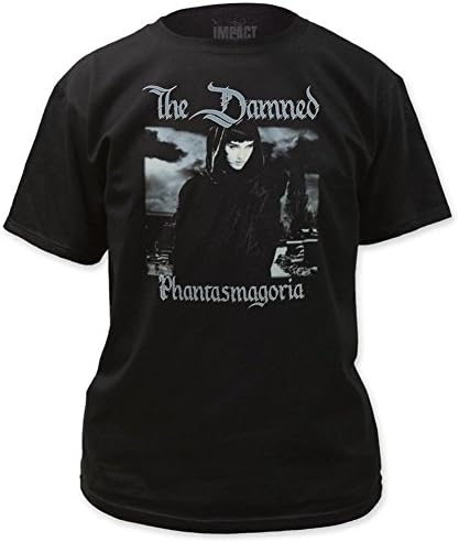 The Damned English Rock Band Phantasmagoria Adult T-Shirt Tee