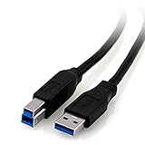 Features: Folien- und Geflechtschirmung entsprechen den USB 3.0 Spezifikationen | USB 3.0 Super Speed bis zu 5000 Mbits (zehnfach schneller als USB 2.0) / abwärtskompatibel zu USB 2.0 sowie USB 1.1