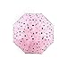 Produktbild YJJY Regenschirm Winddichte Taschenschirme -Umbrella Sunscreen Clear Rain Dual-Use-Regenschirm,Pink