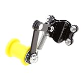 Condición: 100% a estrenar Homyl Ajustador Cadena Tensor de Perno de Rodillo para Motocicleta - Negro