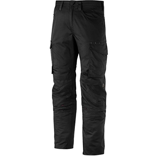 Snickers 68010404048  Pantalon de service avec poches pour genouillères Taille 48 Noir