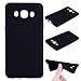 Produktbild Samsung Galaxy J5 (2016) Hülle [5.2 Zoll] , TPU Matt Tasche Ultra Slim Weich Silikon Schutzhülle Flexibel Rubber Ultradünnen Leicht Etui Anti-stoß Fit Cove Telefon-Kasten Kratzfeste Schutz Schale Anfire Kreative Case Für Samsung Galaxy J510FN Cover - Schwarz