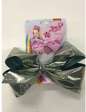 JoJo Siwa Glitter Bow 2 Pack - Mint