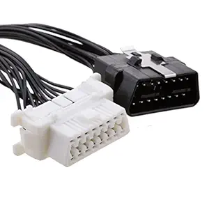 MAXBELL 1 to 2 OBDII OBD2 16 Pin Car Diagnostic Code Reader Extension Cable Splitter