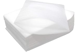 VORCOOL 50 Pièces 30X40cm Mousse Pochettes Coussin Antichoc Incassable Mousse Wrap Feuilles D' Sacs pour Plats Tasses En Verre Porcelaine Meubles Déménagement Expédition en