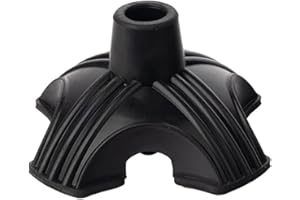 NOTHERS Zhioudz Embout de Cannes, Embouts Baton de Marche en Caoutchouc, DiamèTre IntéRieur 19 mm Coussinet Anti-DéRapant pour Canne, Convient Aux BéQuilles, Pattes en Caoutchouc des BâTons De RandonnéE