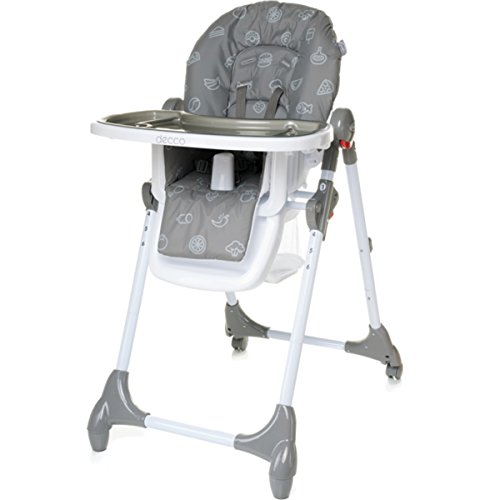 Hochstuhl / Kinderhochstuhl / Babyhochstuhl (6-Fach Höhenverstellbar) PREMIUMQUALITÄT - 2