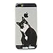 Produktbild iPhone SE Hülle,iPhone 5S Hülle, Edaroo iPhone SE/iPhone 5S/5 Silikon Hülle Tasche Handyhülle Niedlich Elbow Cat Muster Schutzhülle Transparent TPU Gel Weiche Crystal Kirstall Clear Silikonhülle Durchsichtig Handy Gürtel Tasche Hülle Case Cover Stoßfest Etui Bumper Schale für Apple iPhone SE/5S/5