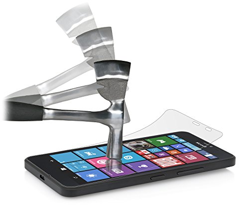 StilGut Displayschutzfolie Panzerglas für Microsoft Lumia 640 XL (2er-Pack) - 2