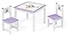 wooden table and 2 chairs "Friends forever" 5850