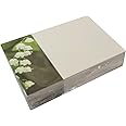 INERRA Florist Message Cards for Flower Bouquets - Small Greeting Card - Pack of 50 (Lily of the Valley)