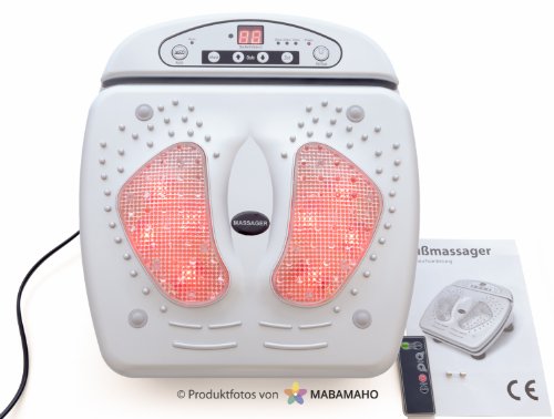 Preisvergleich Produktbild Reflex Fußreflexzonen m. Infrarot- Massagegerät-Fussmassage