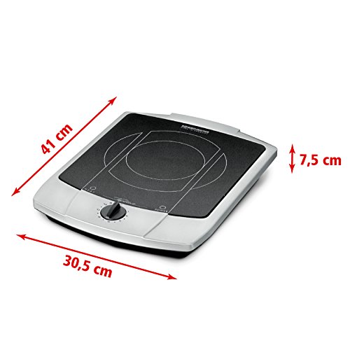 ROMMELSBACHER CT 2200/E Switch – CERAN® EINZELKOCHTAFEL – 2200 Watt – Edelstahl - 2