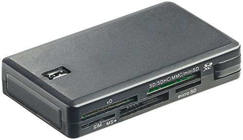 Xystec Smart-, SIM- und Multi-Card-Reader mit 7 Slots, USB 2.0, Plug & Play