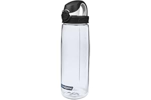 Nalgene OTF Sustain Trinkflaschen Transparent/Schwarz 0,65 L