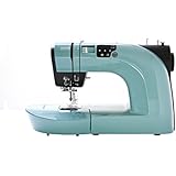 Toyota Oekaki50G - Máquina de coser (50 programas, función de bordado libre), color verde