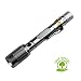 Produktbild SUNSPEED LED Taschenlampe/800 Lumen Zoomable/5-Mode-Controllern/ IP65 Wasserdicht/2*18650 wiederaufladbare Batterie+Batterieladegerät+Auto-Ladegerät