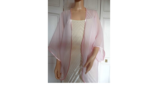 pink chiffon jacket