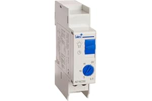 GREENICE Solera 43008 Minutero Escalera Automatico - 1 Modulo Din Solera, Multicolor