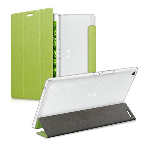 kwmobile Hülle für Asus ZenPad 8.0 (Z380KL / Z380C / Z380M) – Smart Cover Case Tablet Schutzhülle Kunstleder – Ultra Slim Tabletcase Grün Transparent - 5