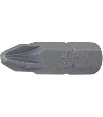 KS Tools 911.3347 Inserto 1/4 PZ0 50mm - Per Avvitatore, Acciaio Nichelato - Foto 4