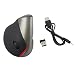 Produktbild Tping USB Wireless Verbindungskabel 5 Tasten Ergonomische Vertikal Optische Maus,Arm Handgelenkschutz Widerstand Gegen Schmerz Mouse Kabellos und Anpassbaren 800/1200/1600 DPI Kompatibel mit Windows XP, Vista, Windows 7, Windows 8, ME, 2000, Mac OS, Linux, PC Laptop, Computer Grau
