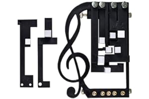 Gelentea Gitarrenhilfe, Gitarren-Lernsystem, chromatisches Stimmgerät, einfach Tasten bedienen und spielen, universelles Drücken, Akkordgitarre