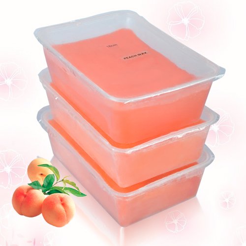 Peach Paraffin Wax Hug Flight® 450g x 3 Blocks Professional Paraffin Wax Beauty Salon SPA Satin Skin Care