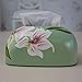 Produktbild CKH American Pastorale Kreative Lily Europäischen Stil Couchtisch Dekoration Einfache handbemalte Keramik Tissue Box Papier Box Papierhandtuchschlauch