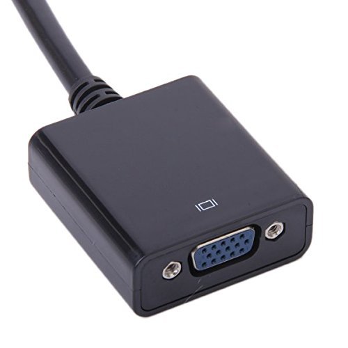 ma-on Display Port DP auf VGA Adapter Kabel Konverter (schwarz) - 2