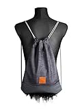 Grey Denim Sports Bag - Jeans / Oxford Rucksack, Gym Bag, Turnbeutel, Sportbeutel, Beutel, Tasche, Manufaktur13 M13