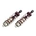 Produktbild biyi5255 2ST Metallfrontstoßdämpfer für 1/8 HoBao DHK HSP ZD Racing RC Auto-LKW(coloe:Red&Black)