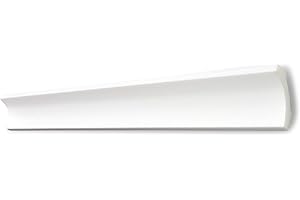 DECOSA Moulure B7 - polystyrène - blanc - 50 x 50 mm - longueur 2 m - 5 pièces (=10 m)