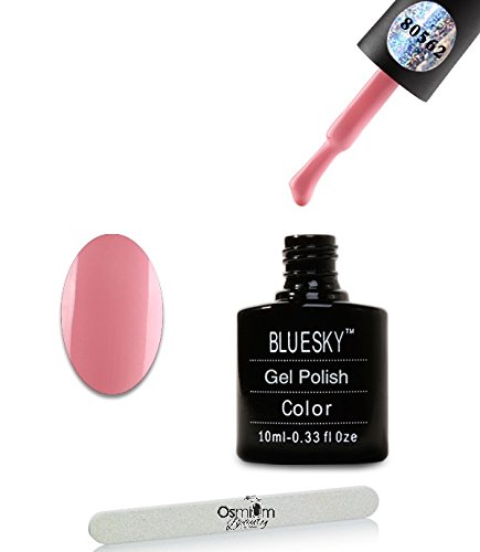 Bluesky UV/LED Gel Nail Polish - Bare Chemise 80562
