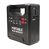 Central eléctrica compacta y portable: 133WH/100W (3.7 V 36000mAh) fuente de alimentación es sólo 2.86 lb, alta capacidad, tamaño pequeño 16x15x 7.5 cm (6.3 x 5.9 X3in), como el iPad, diseñado con asas portátiles, ampliamente utilizado en interiores y al aire libre, tales como emergencia, interrupción, camping, pesca, viajes, caza, etc.